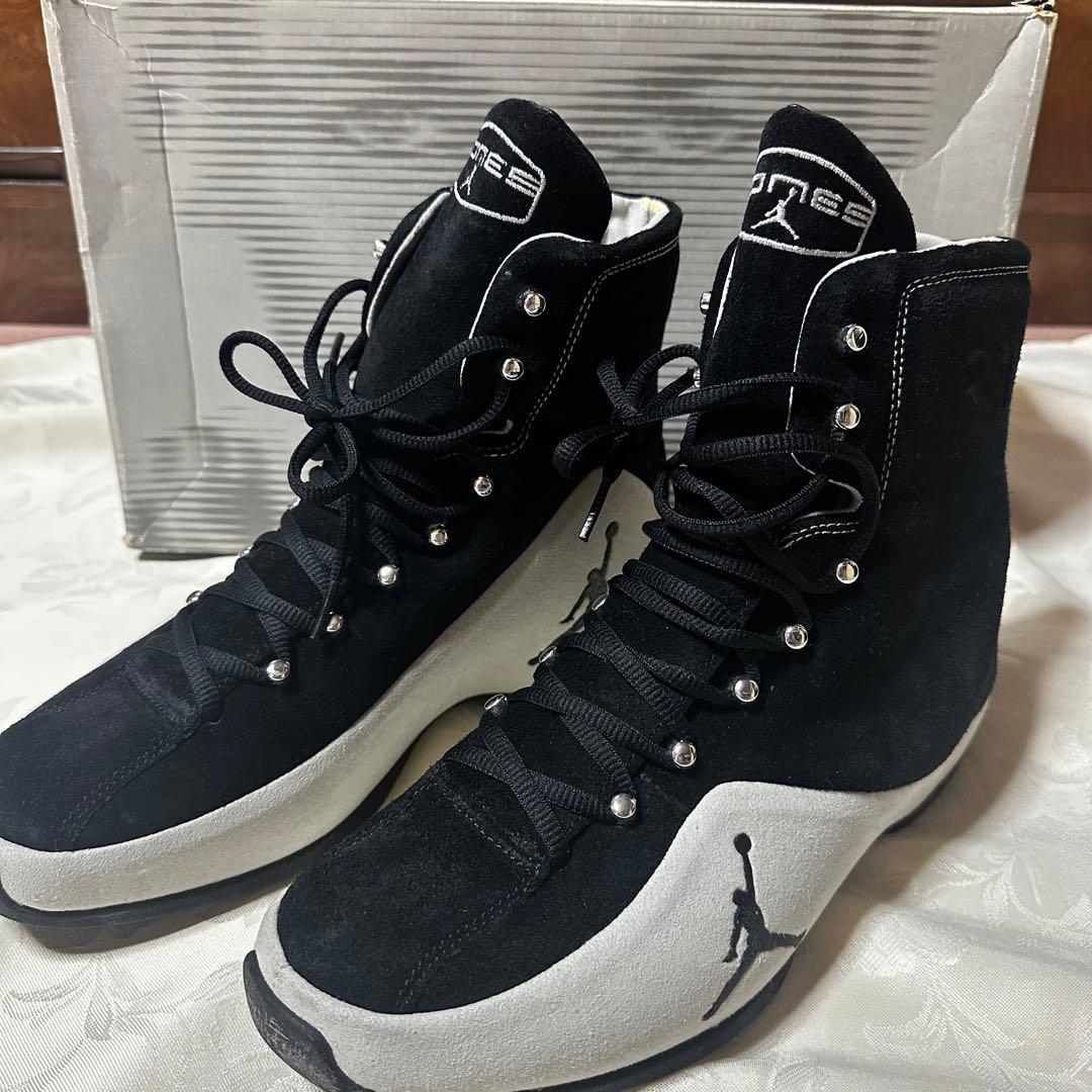 【希少】NIKE JORDAN BOXERロイ・ジョーンズJR 黒×グレー