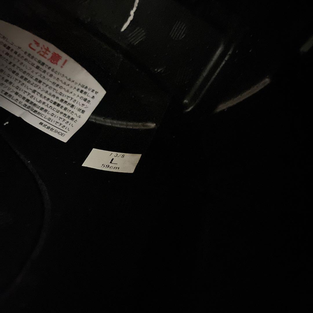 shoei gt-air マッドブラック 2種シールドとピンロック付き