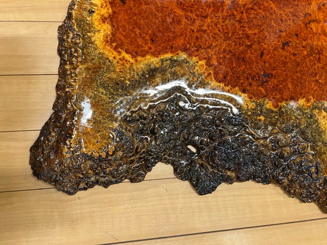 花梨 天然木 一枚板 瘤 瘤杢 花台 座卓 テーブル　￼ kumacraft専用