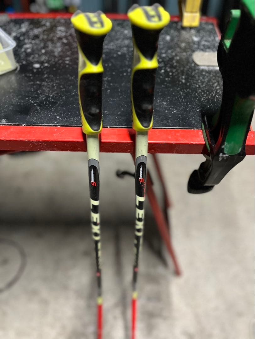 LEKI スキー GSストック 105cm(ストラップ付き)