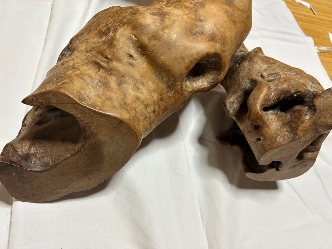 流木 アート作品 約1m置物 インテリア　木の根