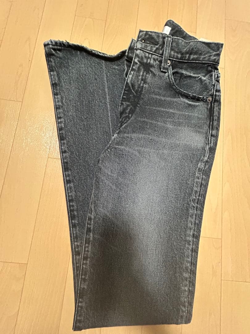 MOUSSY MVS BLACK FLARE(L)25ロング