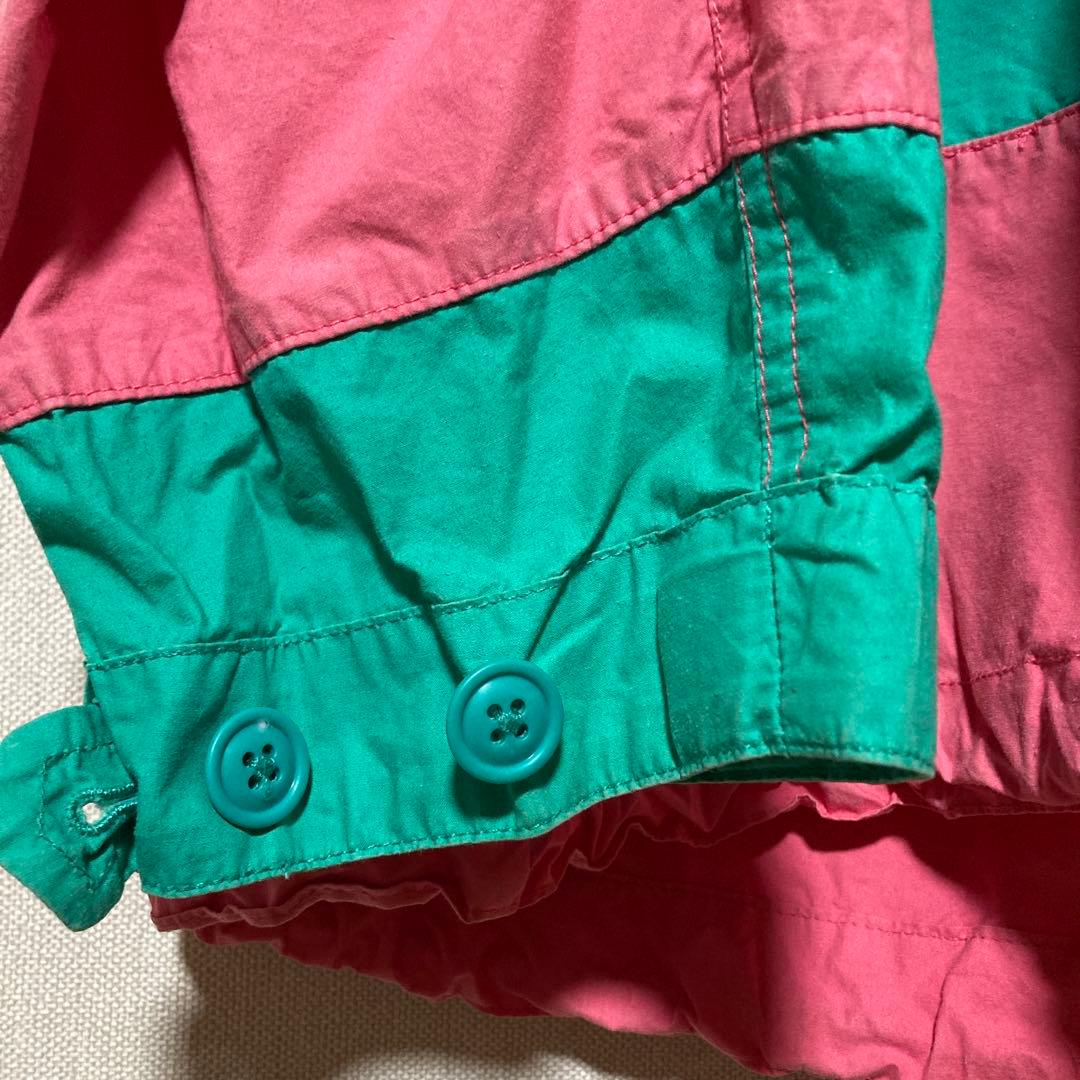 SK レア 90s ポロ ラルフローレン カラーブロック ヨットパーカー