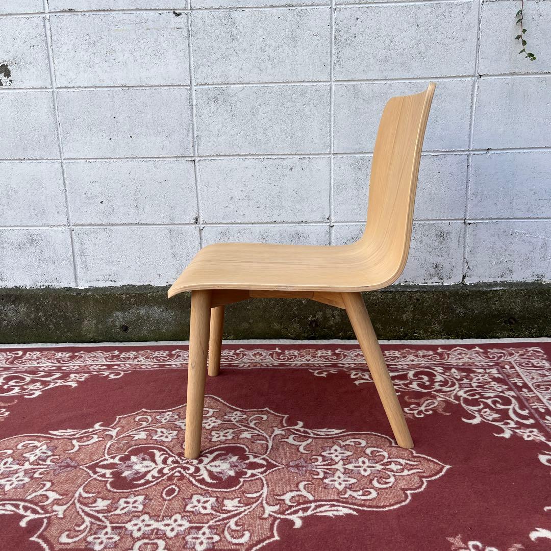 高品質◾️oliver オリバー プライウッド座面 木製チェア 椅子 イス A