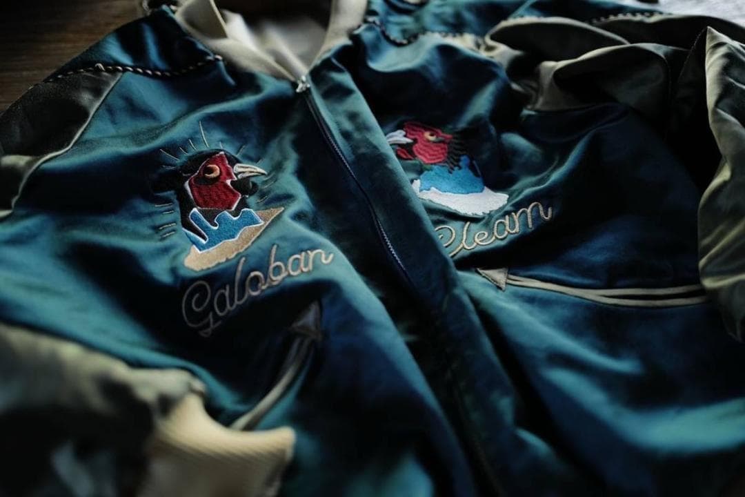 【受注生産】VIBECAスカジャン　Mサイズ 　 希少　アンバサダーニューヨーク