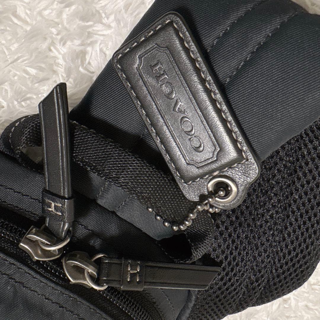 【未使用級】COACH ワンショルダー スリングバッグF70692 ブラック