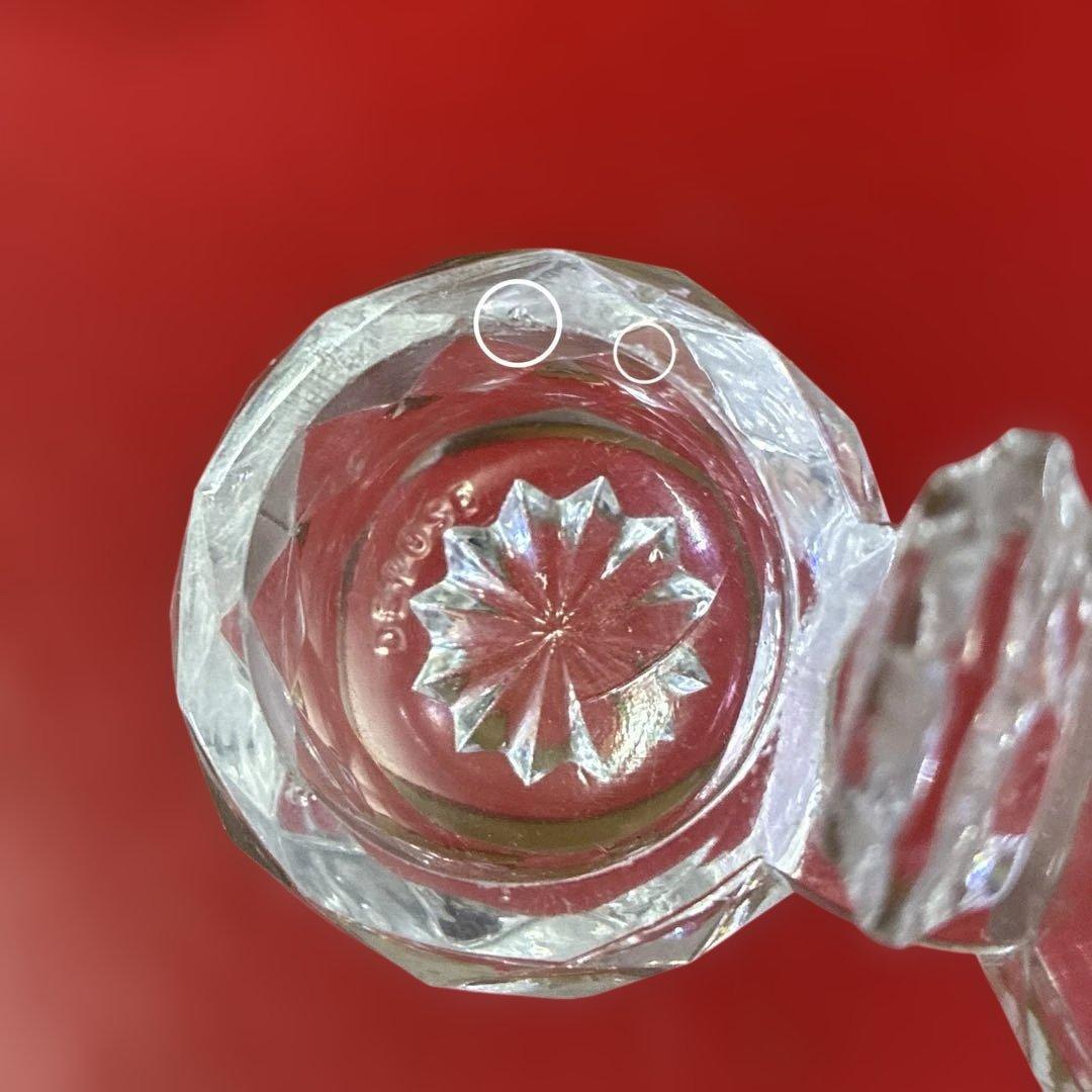 バカラ ソルト&ペッパー　調味料入れ　ダイヤモンド型　　希少作品　高級品