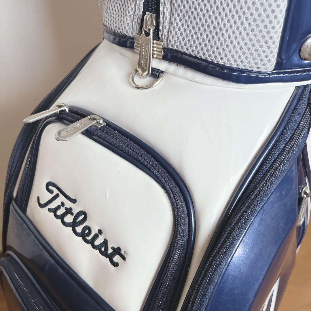 K134 Titleist タイトリスト エナメルキャディバッグ