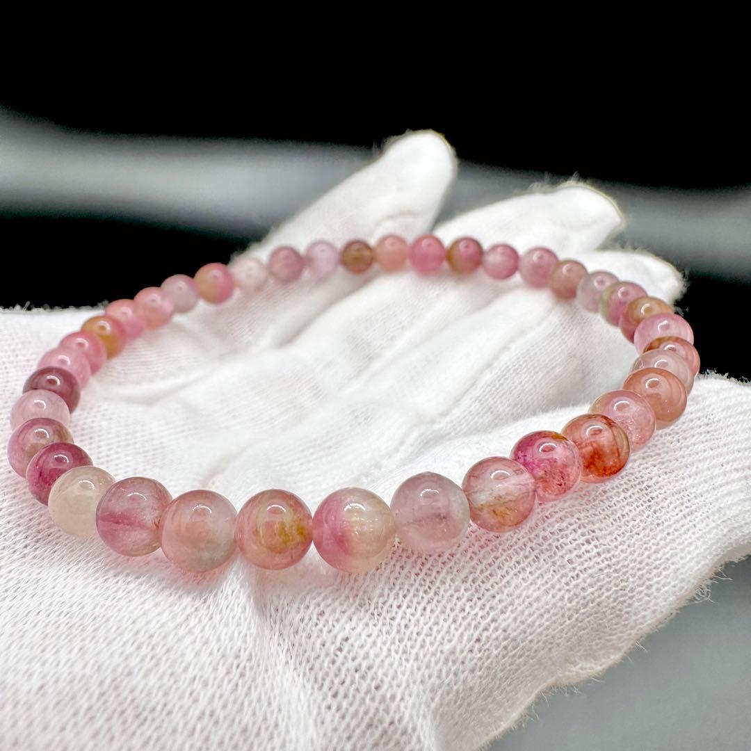 ピンクトルマリン　ブレスレット