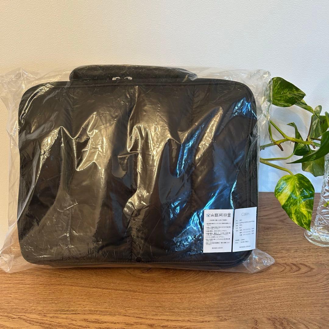新品未使用 calinブラック マザーズバッグ