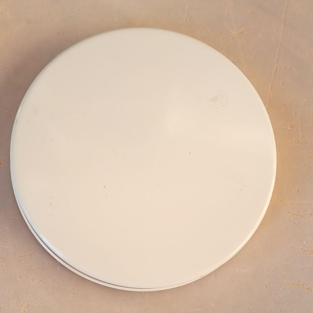 ダマスク柄　傘立て　白　茶