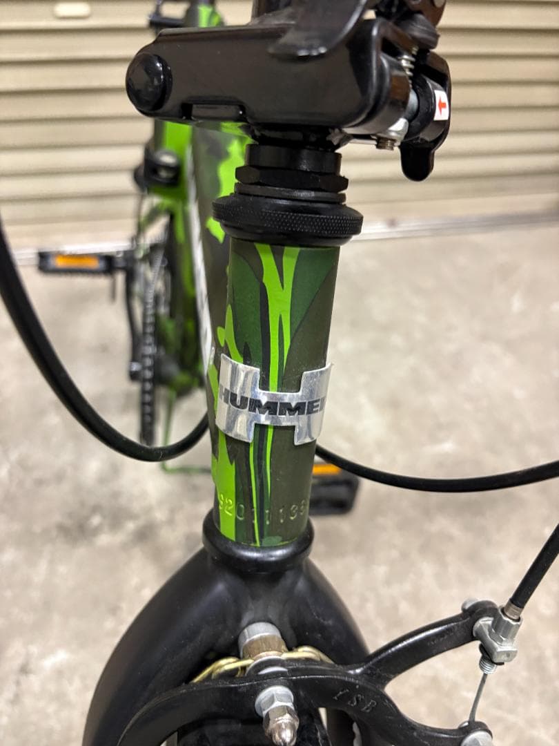 美品 HUMMER FDB206TANK-G ミリタリー グリーン系 限定カラー