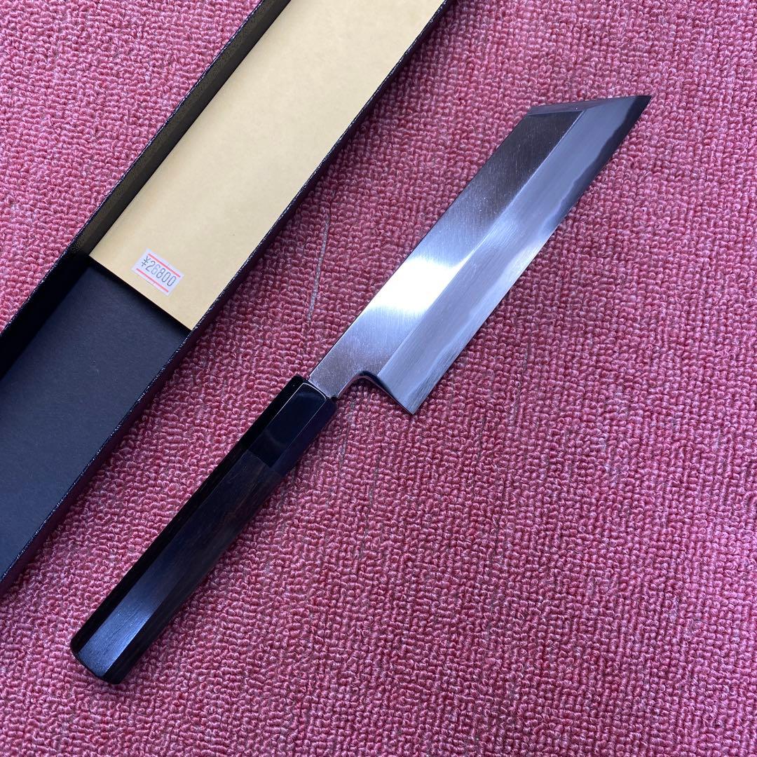 青二鋼　ケンムキ包丁、むきもの包丁 180㎜ 6寸