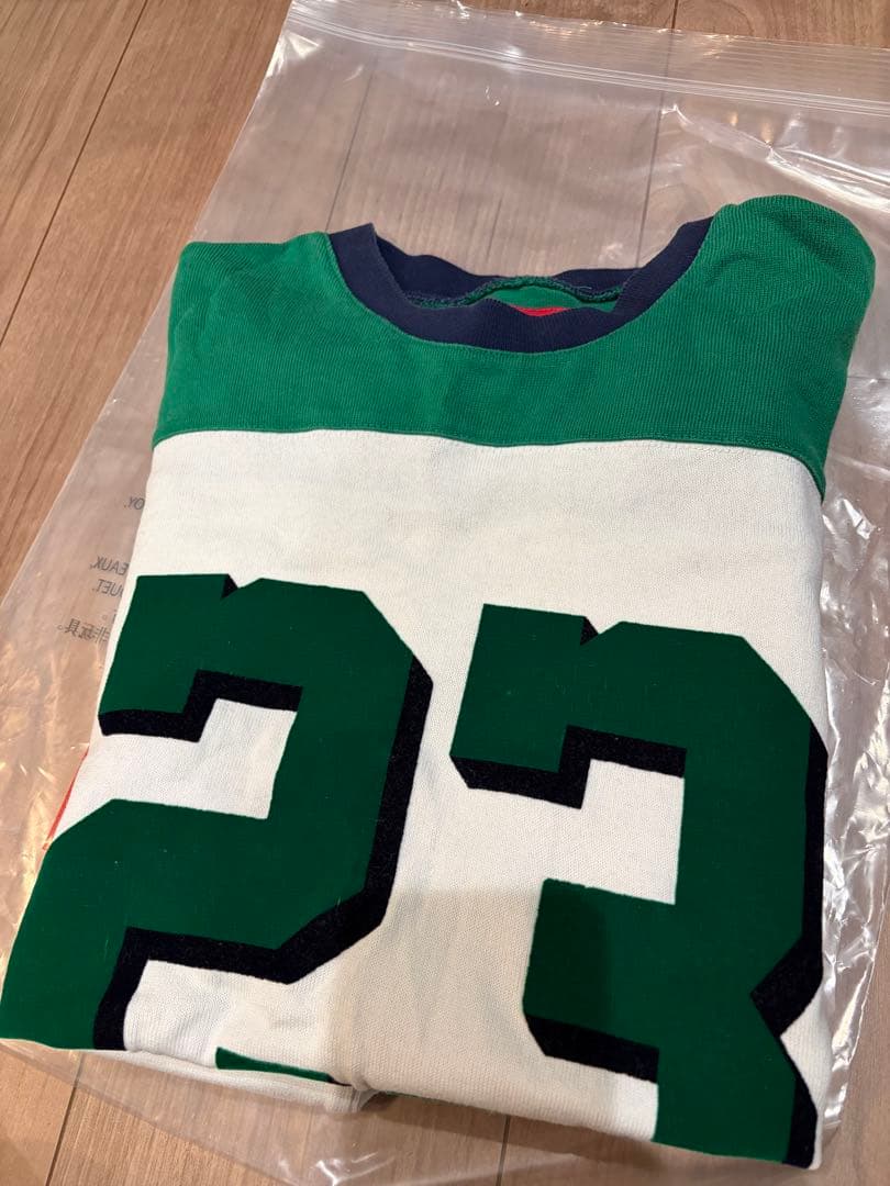 supreme bumblebee l/s football top S サイズ