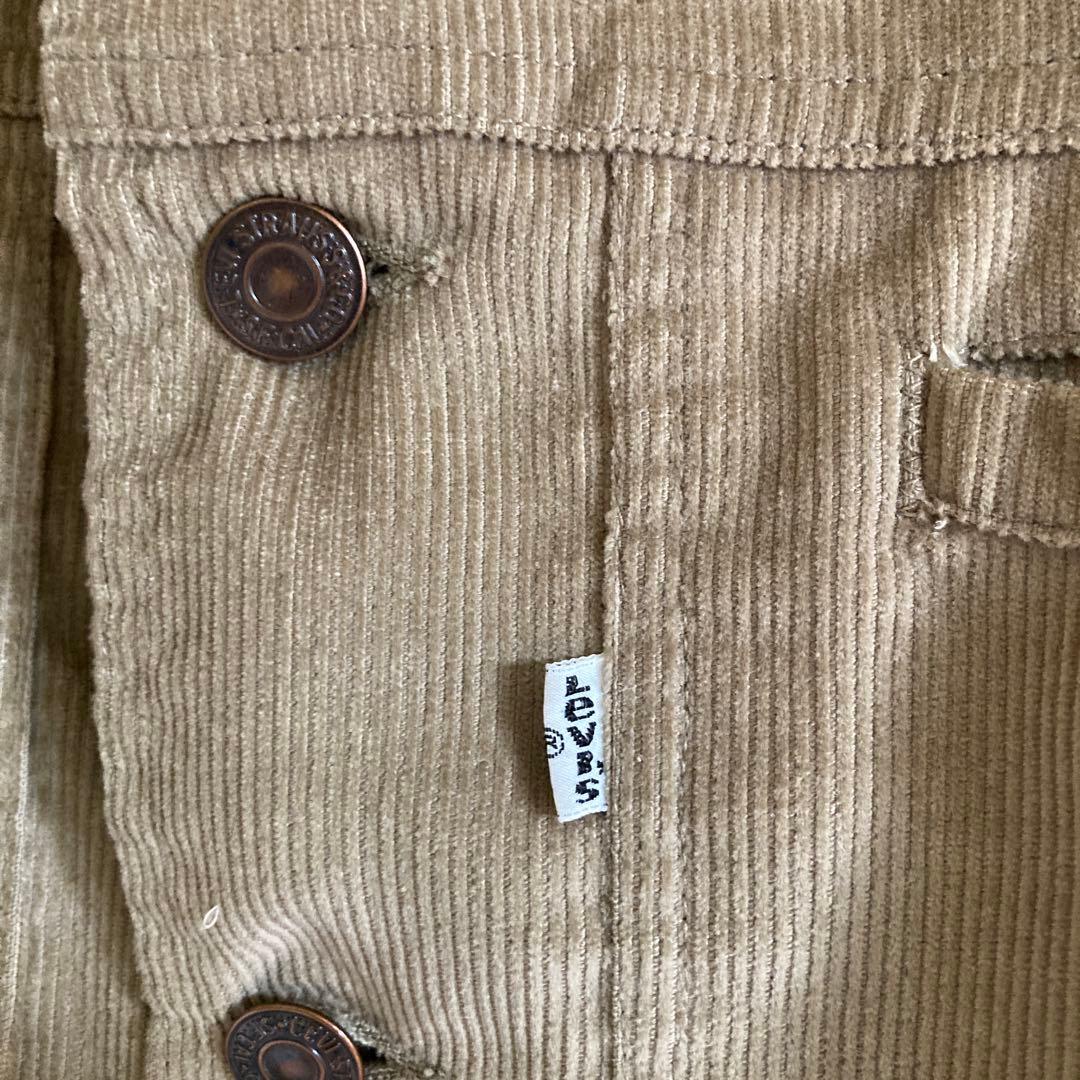 70's VINTAGE Levi's WhiteTab コーデュロイジャケット