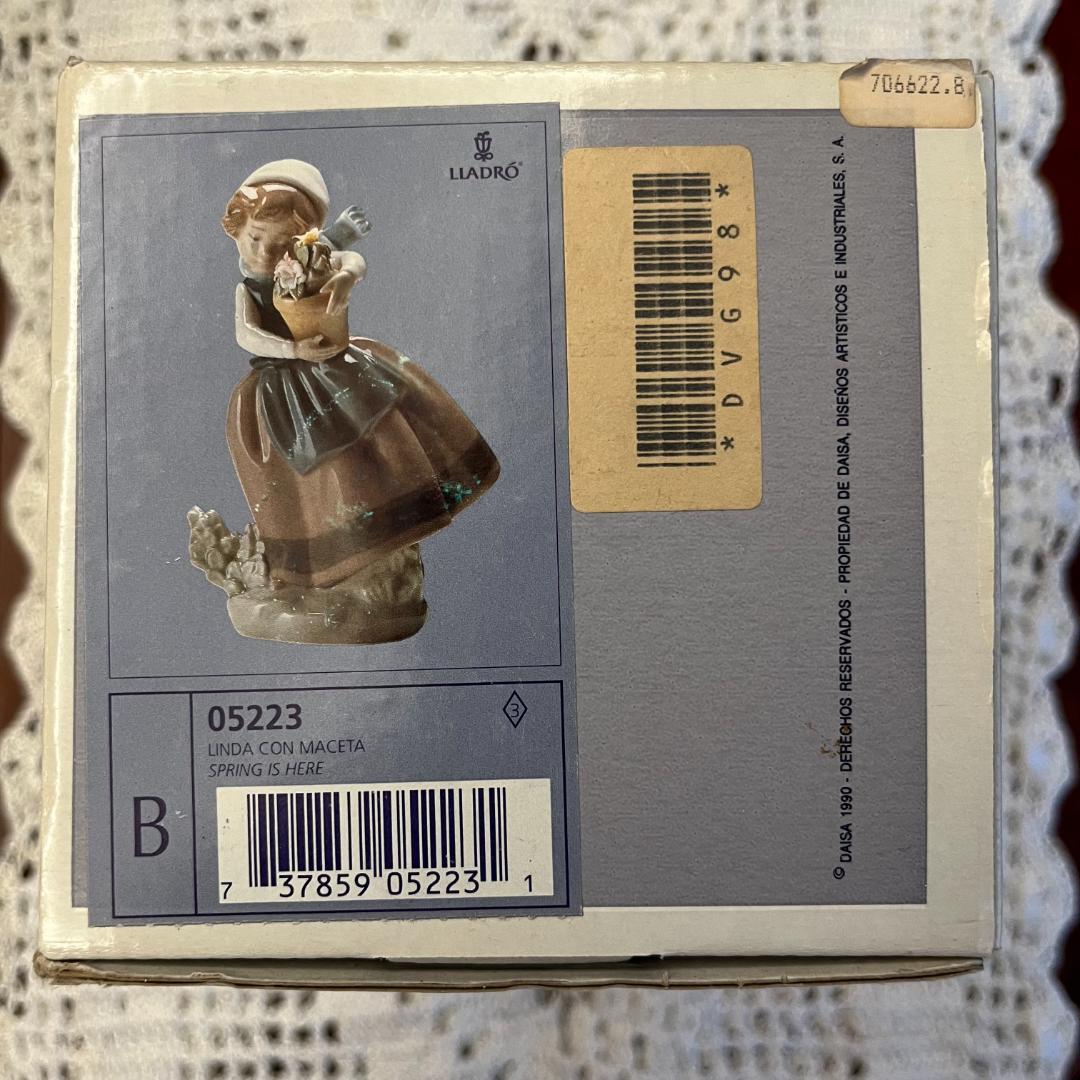 置物 LLADRO 5223 SPRING IS HERE