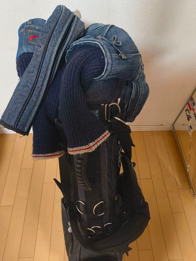 希少　エビス　EVISU キャディバッグ　ヘッドカバーセット