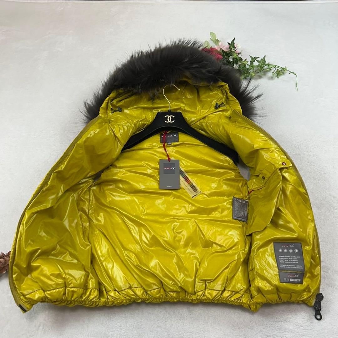 K849 新品未使用 M デュベティカ タグ付き ダウンベスト レディース