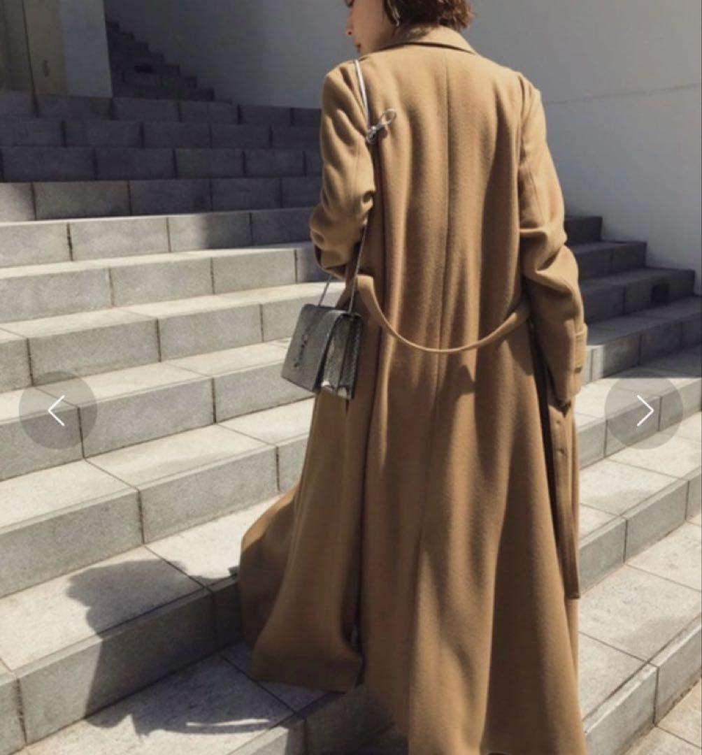 【希少品】AMERI キャメルロングコート