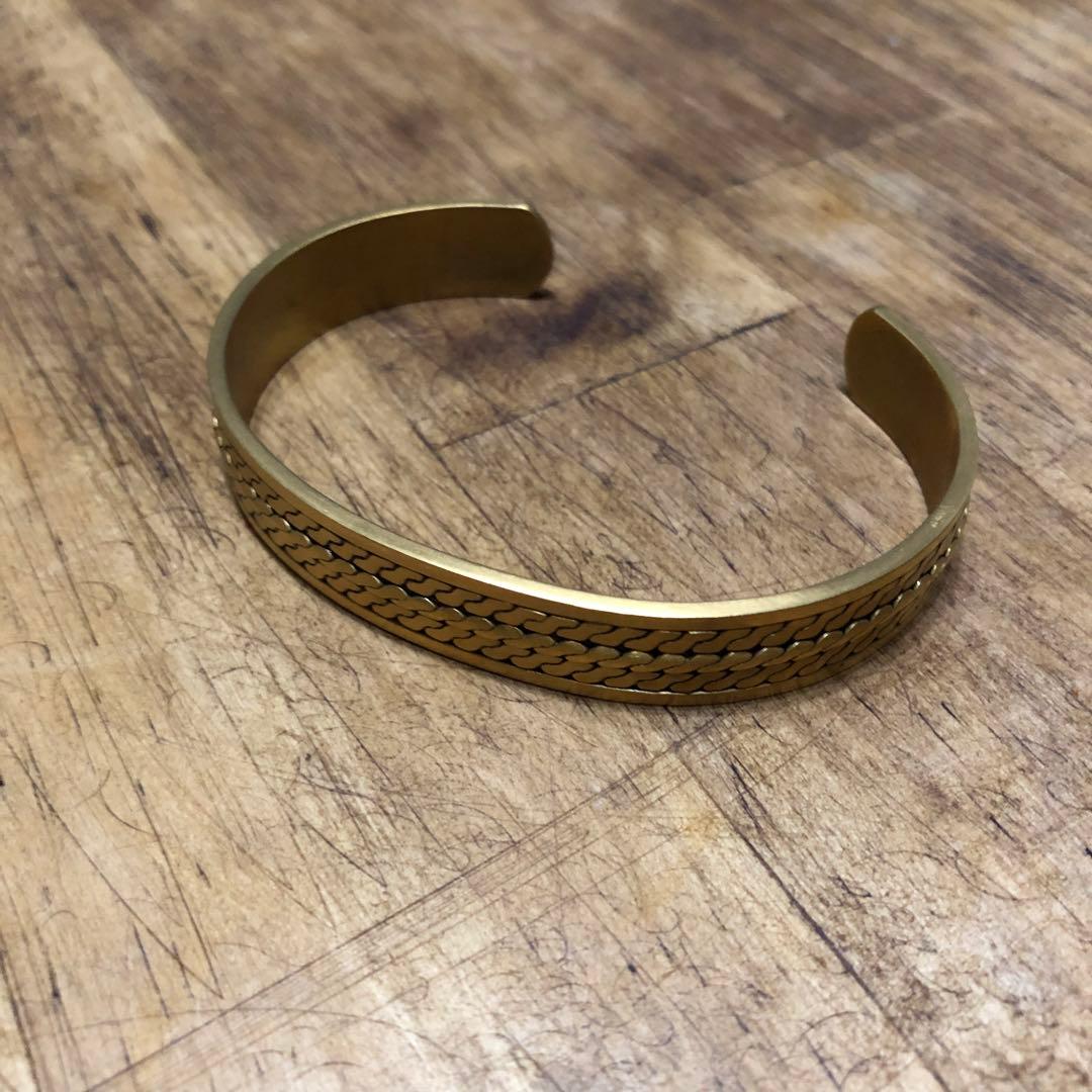 アクセサリー WHIMSY BLAZE BRONZE BANGLE