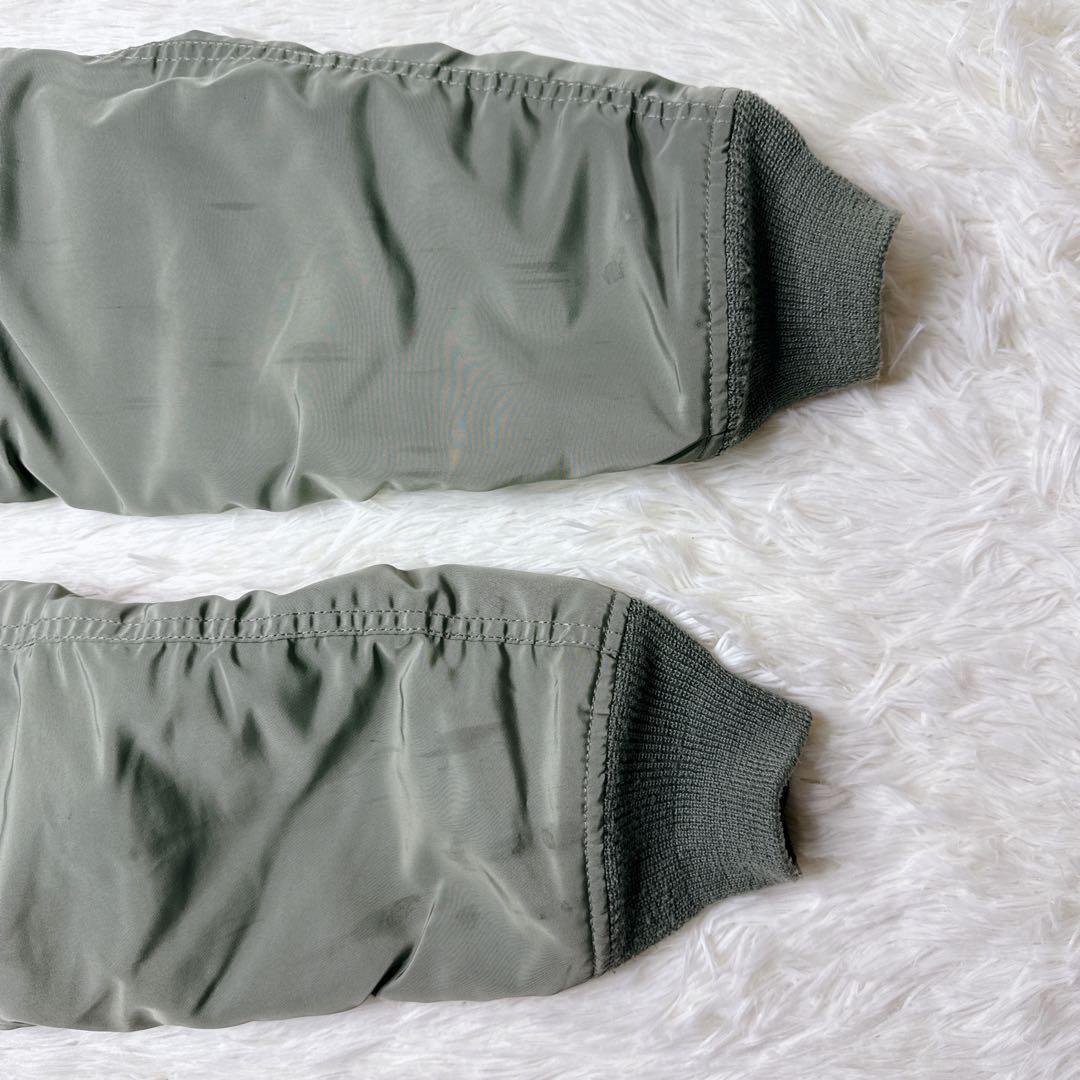 AVIREX MA-1 フライトジャケット カーキ XLリバーシブル 中綿