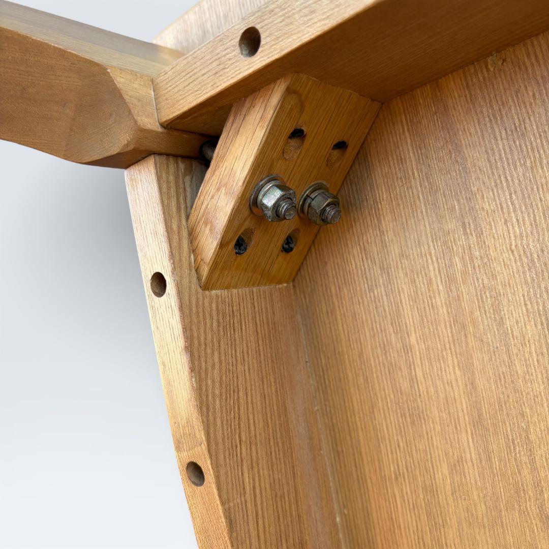 IDC大塚家具 ダイニングテーブル T-325N 天然木 135cm