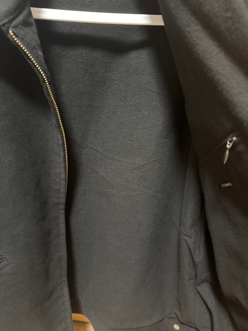 COMOLI 24AW モールスキン ジップショートジャケット　サイズ2