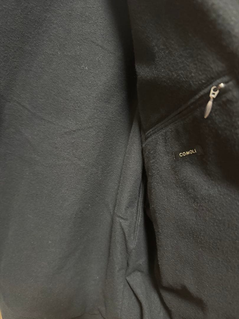 COMOLI 24AW モールスキン ジップショートジャケット　サイズ2
