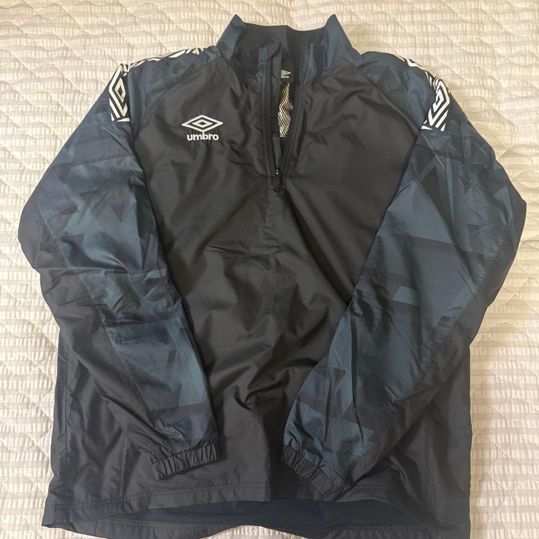 再出品 UMBRO ハーフジップ ウィンドブレーカー 上下セット