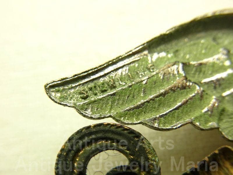 【us565】第二次世界大戦 アメリカ 海軍 将校帽子 銀925バッチ USA