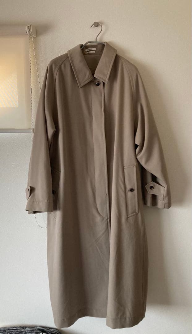 ap studio SCENTOFギャバジンステンカラーコート ライナー付き