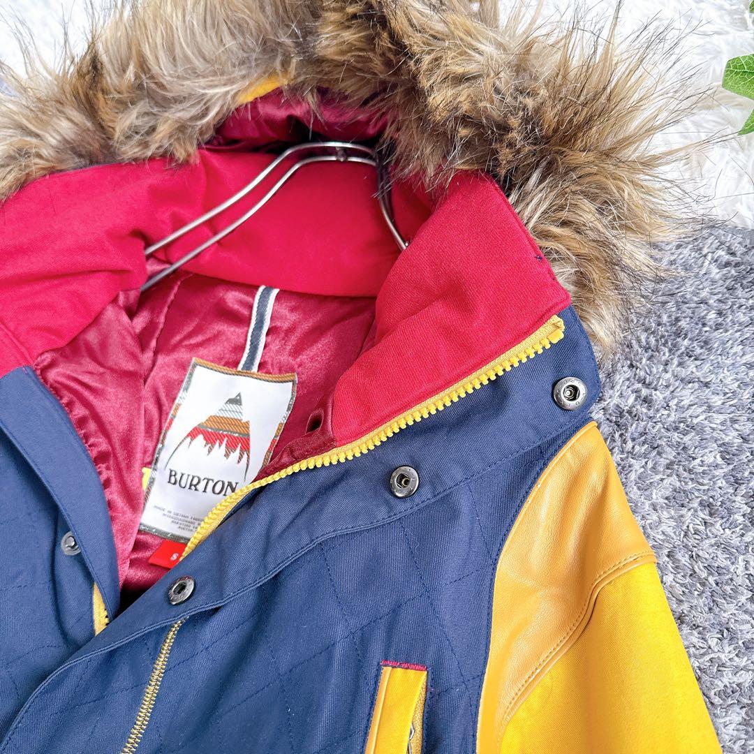 美品　バートン　スキー　スノボー　ウェア　セットアップ　中綿　メンズ　黒　XL