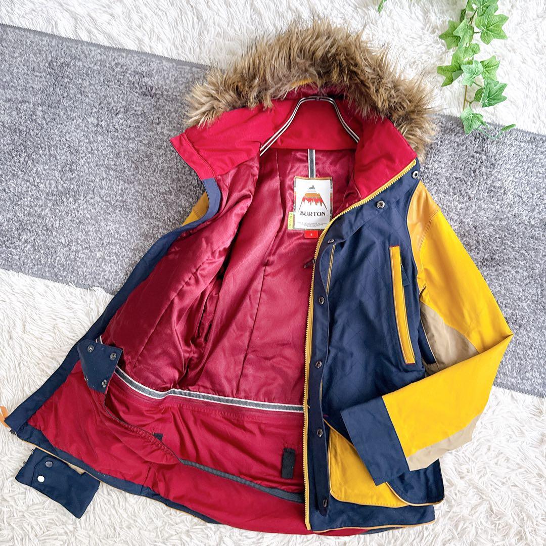 美品　バートン　スキー　スノボー　ウェア　セットアップ　中綿　メンズ　黒　XL