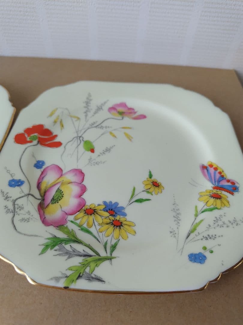 パラゴン　アンティーク　ソーサー2枚