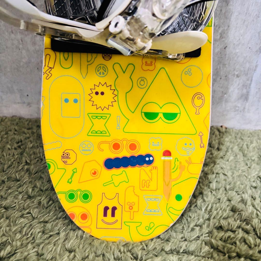 【美品・キッズ】BURTON スノーボード3点セット 100cm