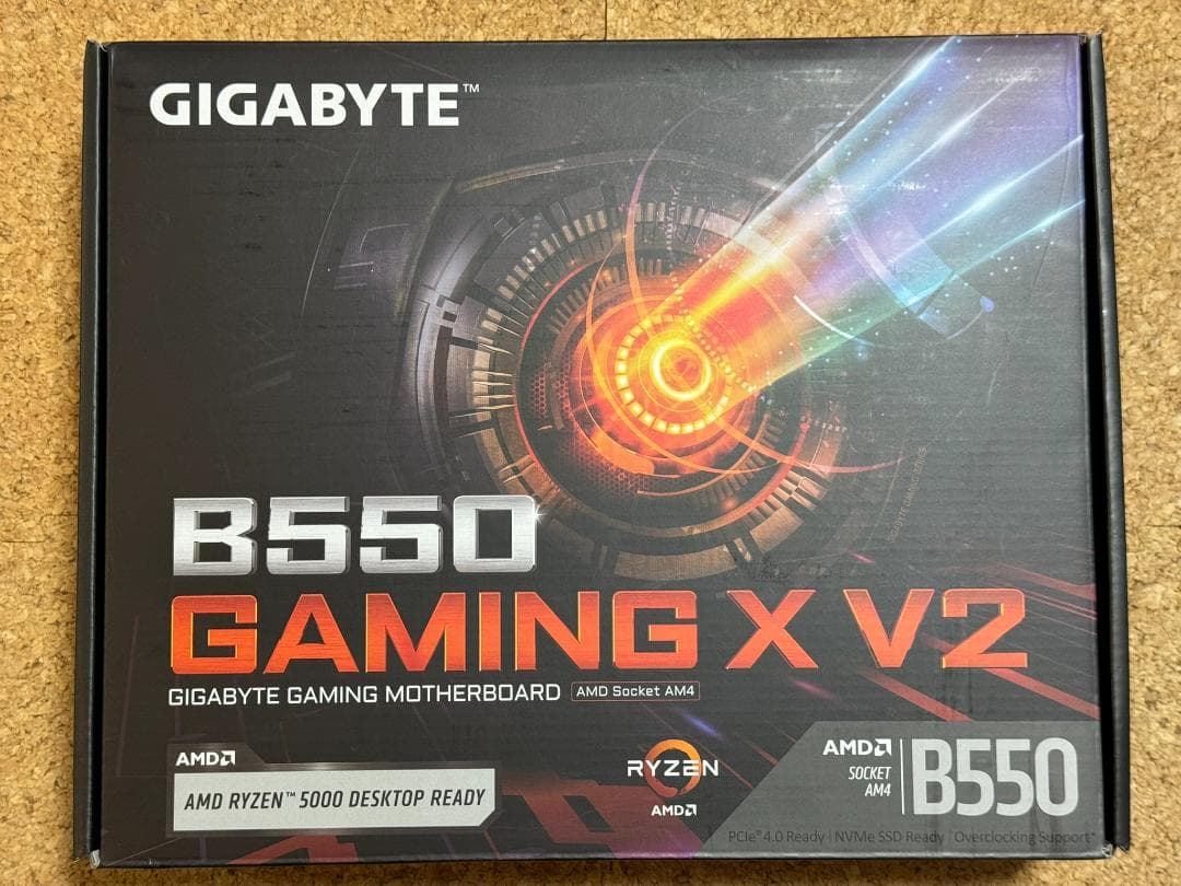 【ほぼ未使用】GIGABYTE B550 GAMING X V2 マザーボード