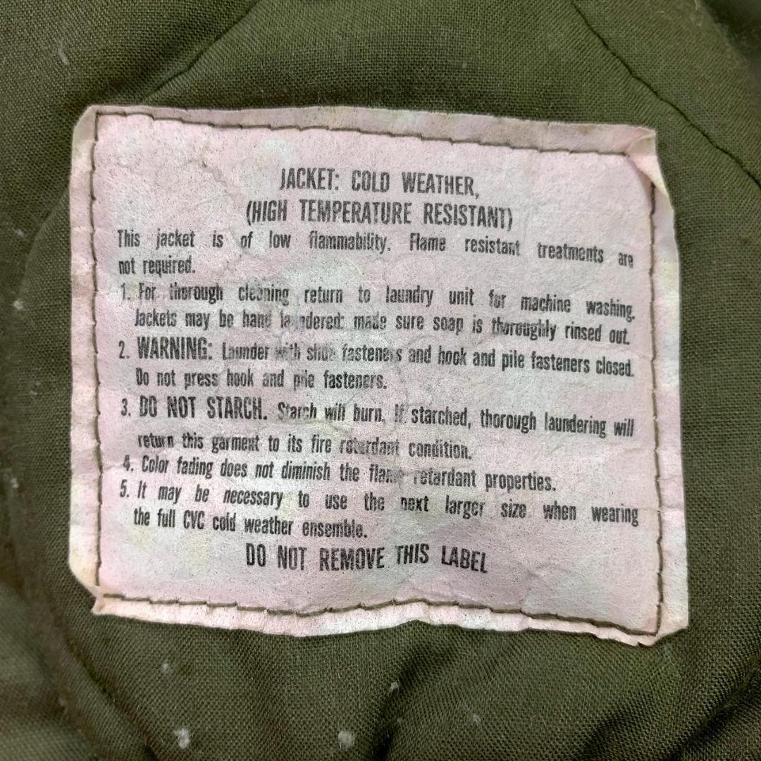 80s 米軍実物 アラミド CVC タンカース ジャケット M-L　D731