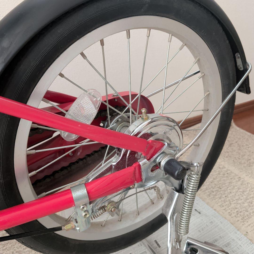 無印良品　子ども自転車　16型幼児自転車　赤　レッド　16インチ