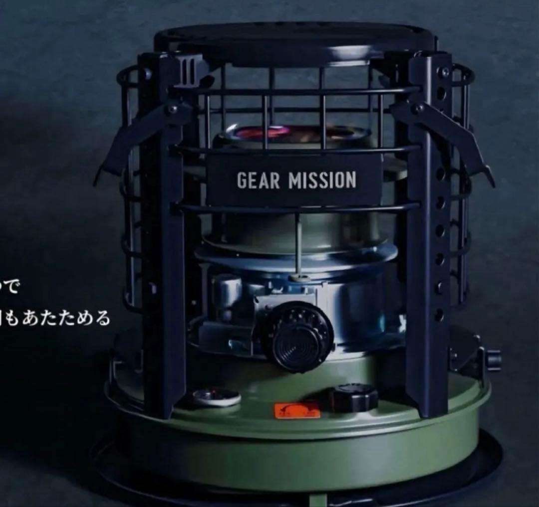 トヨトミ K3-GM1 オリーブグリーン ギアミッション 石油こんろ