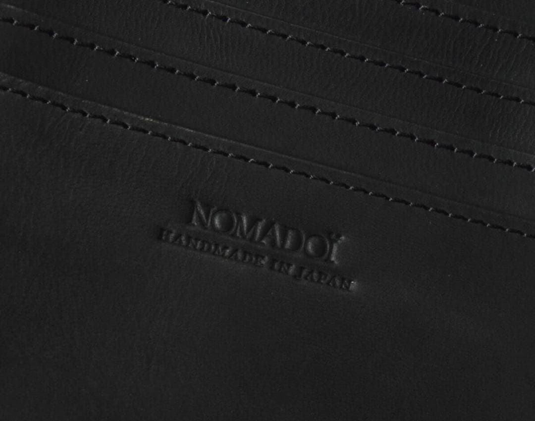 未使用 NOMADOI ノマドイ ニューメキシコ ラウンド財布 ブラックシルバー