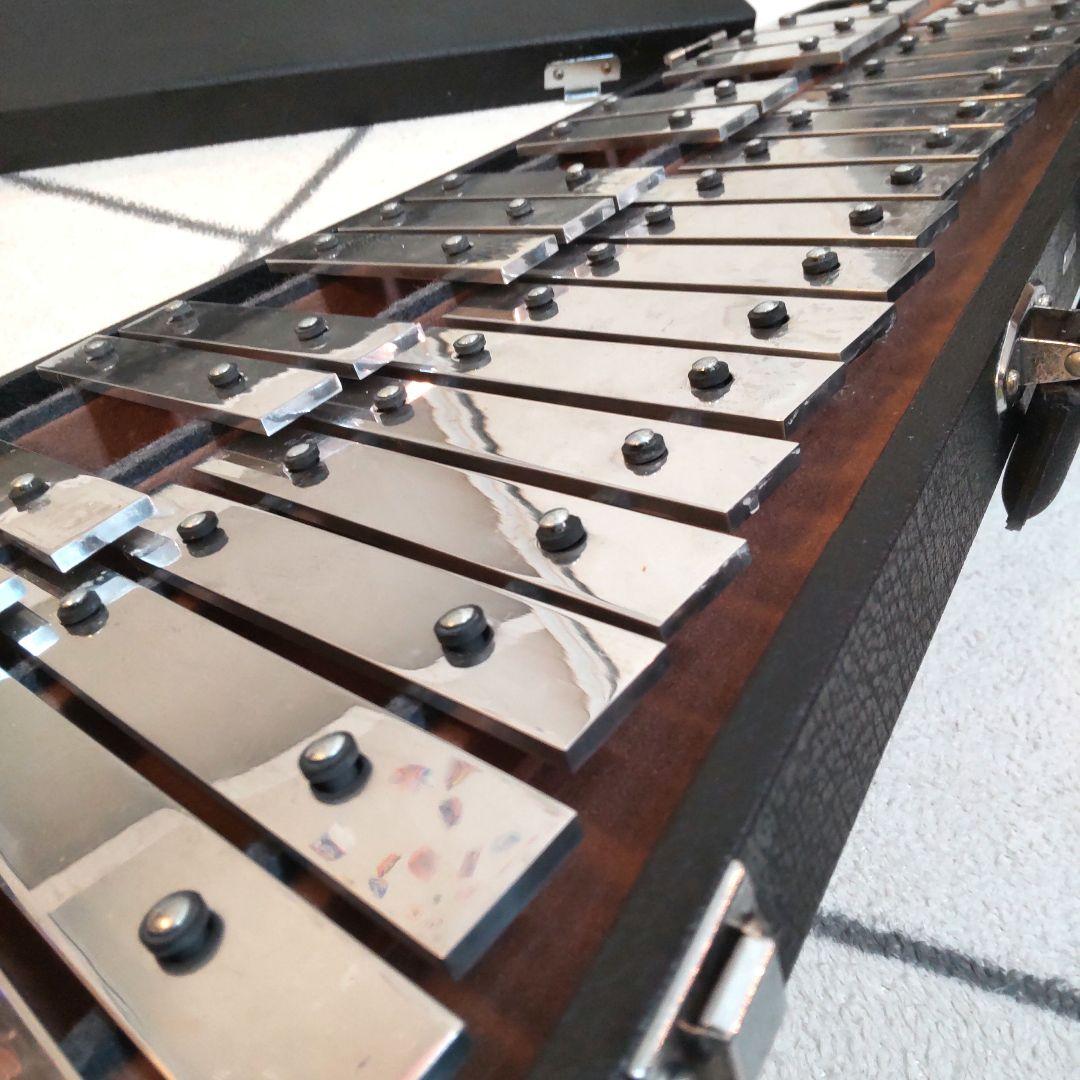 saito グロッケン　SAITO サイトウ 鉄琴　ハードケース 32音