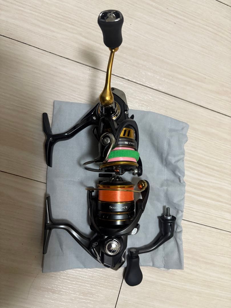 Shimano Soare XR C2000SSHG、18レガリスLT2000s