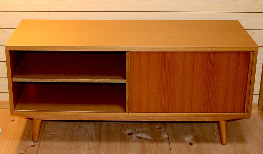 UNICOウニコ TVボードローテーブル/ブラウン