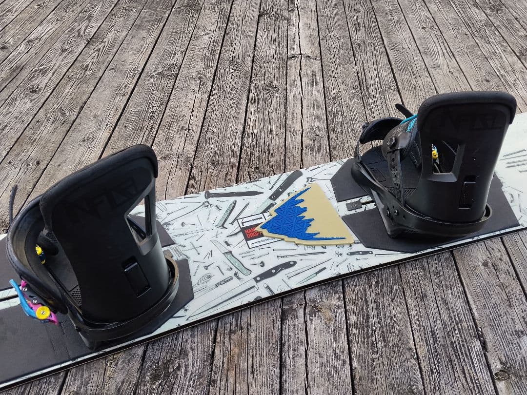 バートン スノーボード2点セット BURTON NAME DROPPER 155