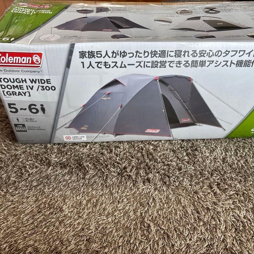 早い者勝ち‼️5-6人コールマンドームテント　未使用品