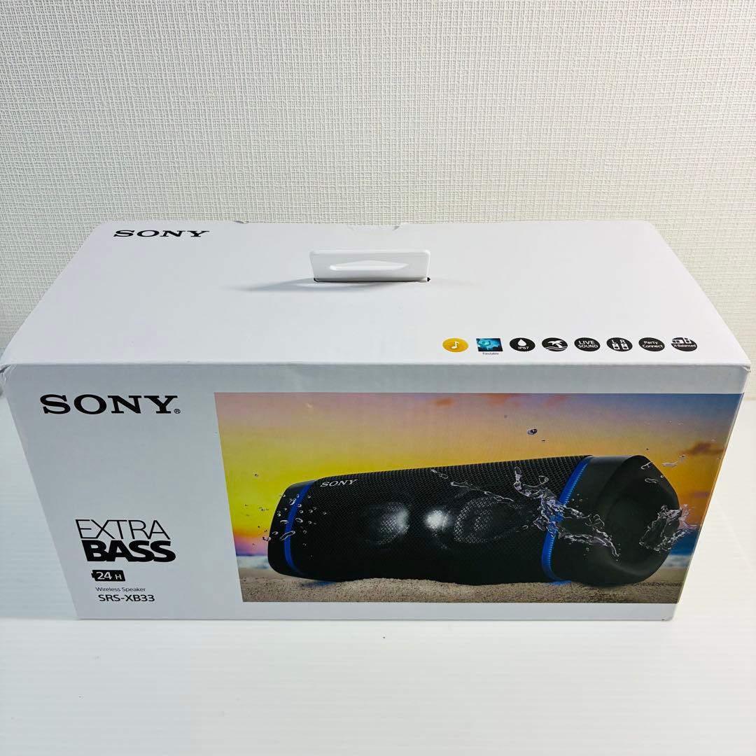 SONY SRS-XB33 ワイヤレスポータブルスピーカー
