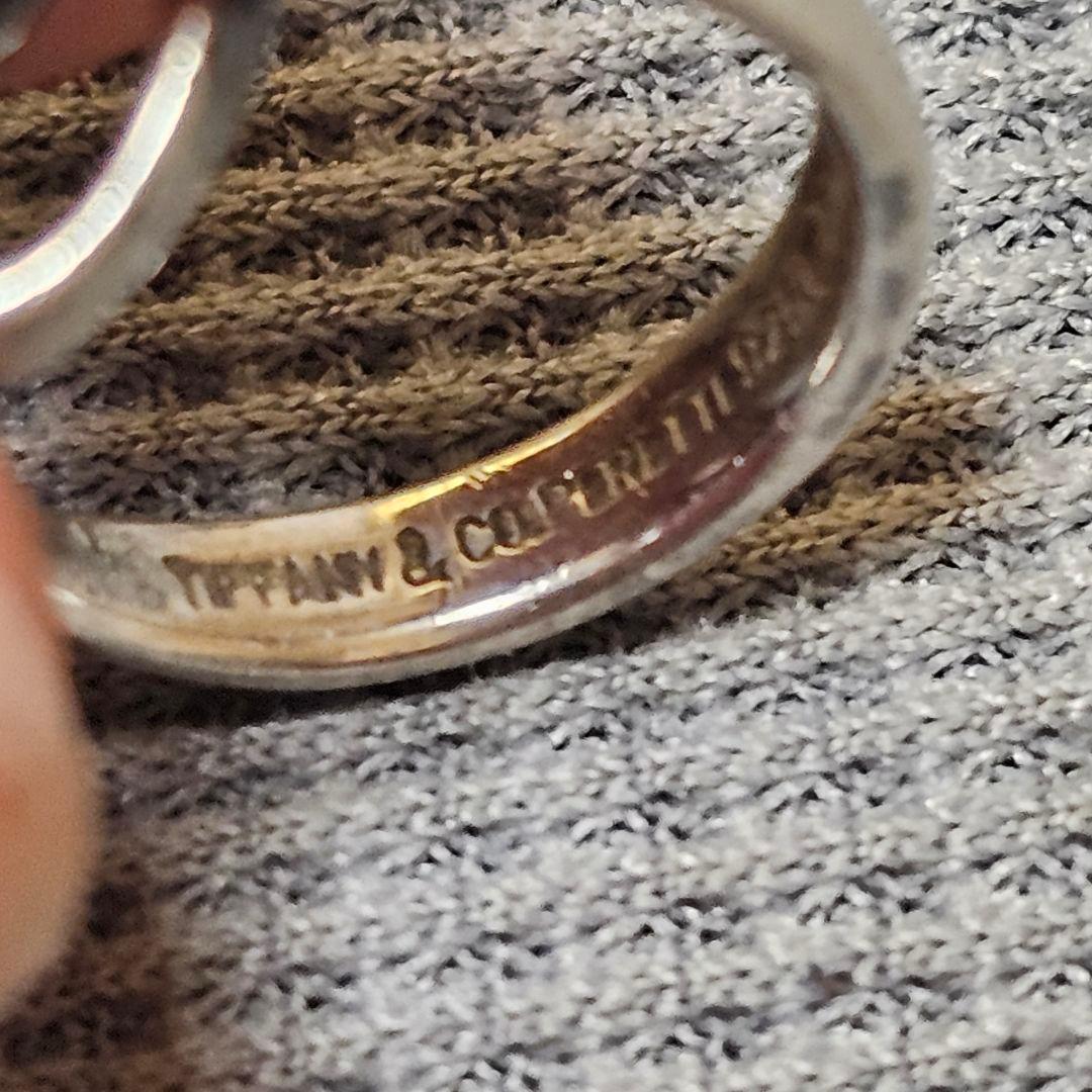 TIFFANY＆Co. ティファニーオープンハートリング SV925刻印あり