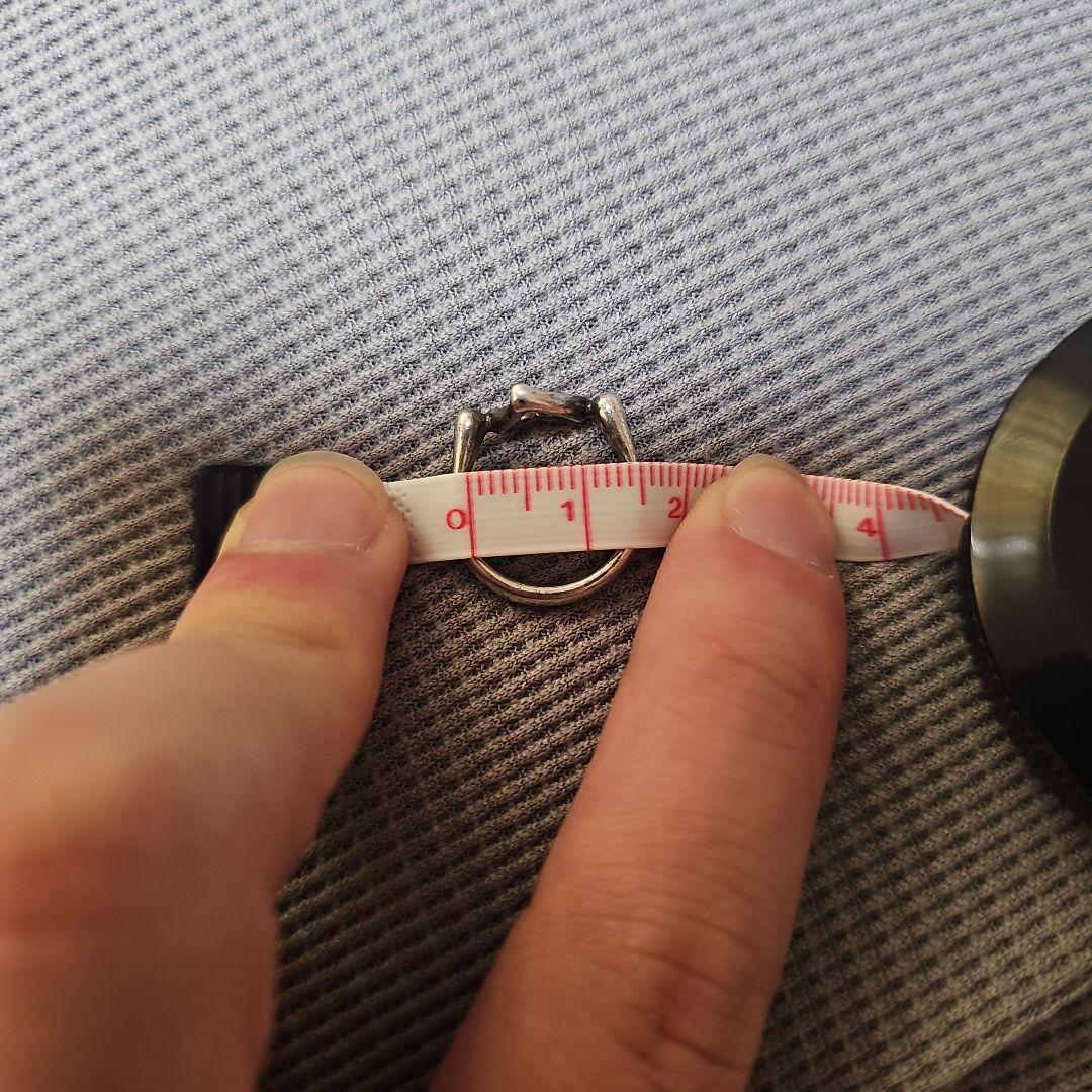 TIFFANY＆Co. ティファニーオープンハートリング SV925刻印あり