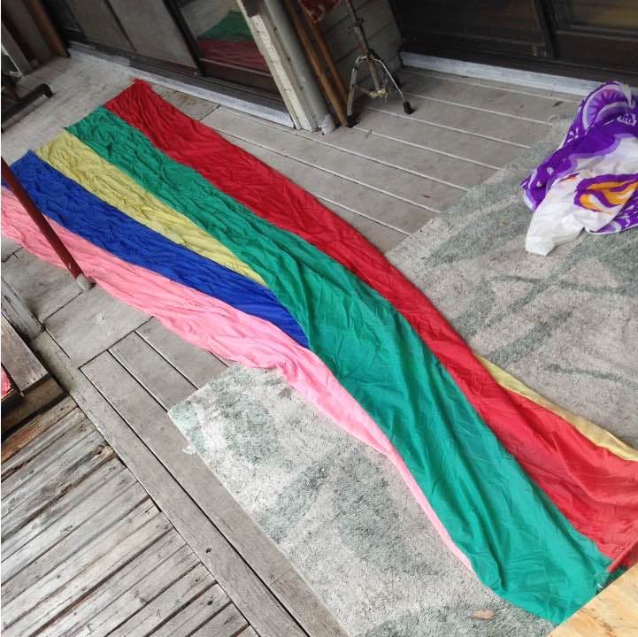 鯉のぼり 5m 五色吹流し