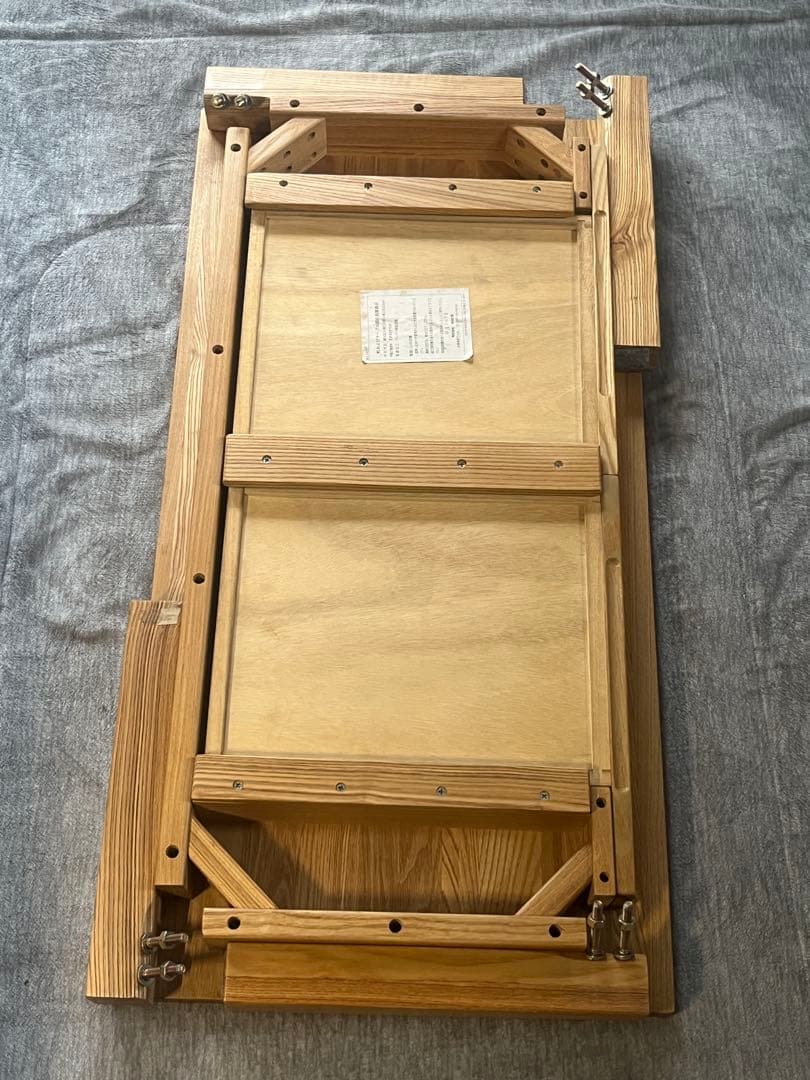 ★無印良品 ローテーブル タモ材W900×D450×H350ミリ★